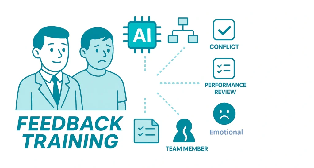 Feedback is situationeel, en dus trainbaar per scenario
