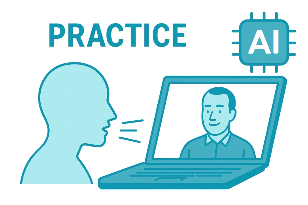 Het psychologische voordeel van oefenen met AI-avatars