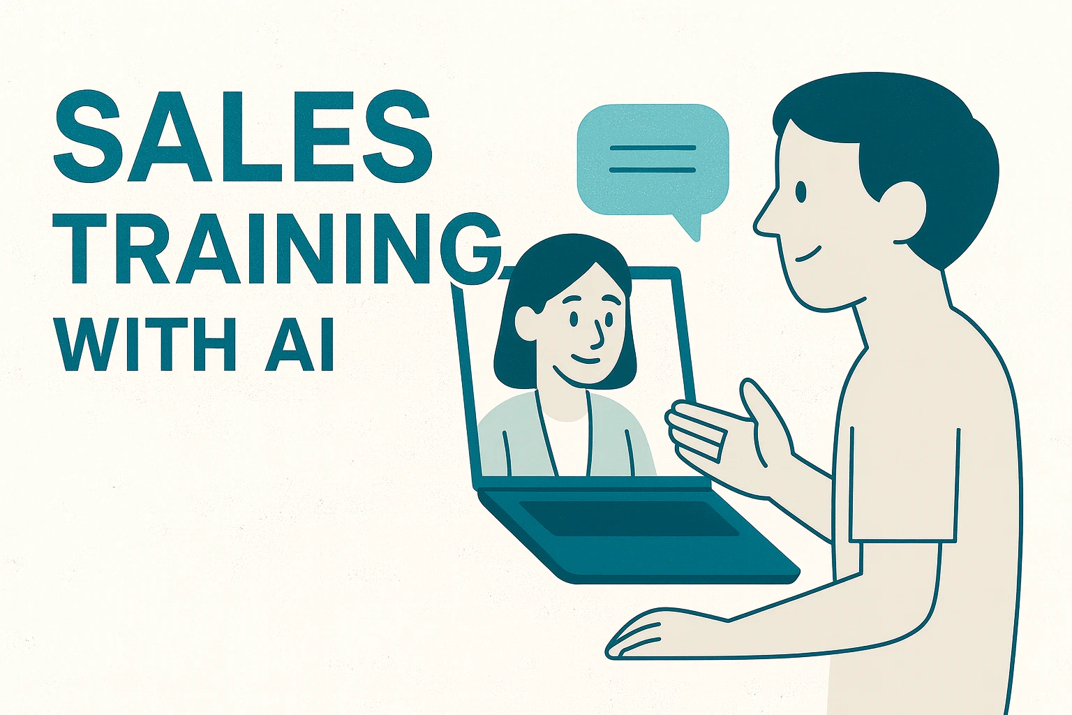 Waarom sales training pas werkt wanneer je realistische AI-salesgesprekken oefent